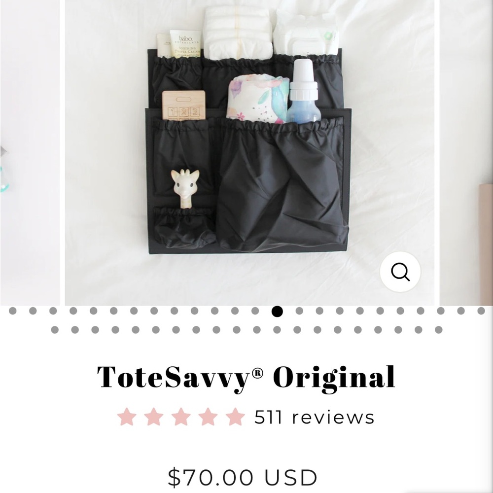 Totesavvy Original Black Insert
